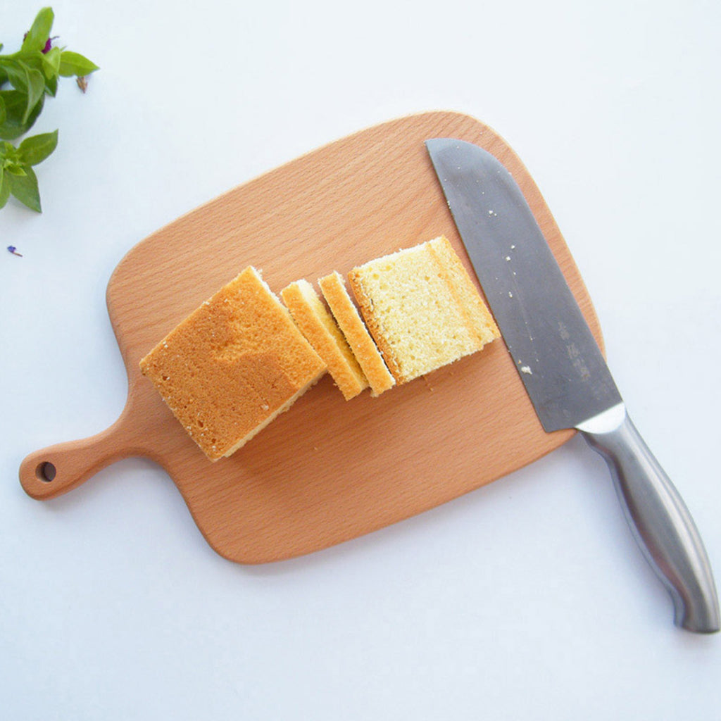 26cm Brown Rectangle Wooden Serving Tray