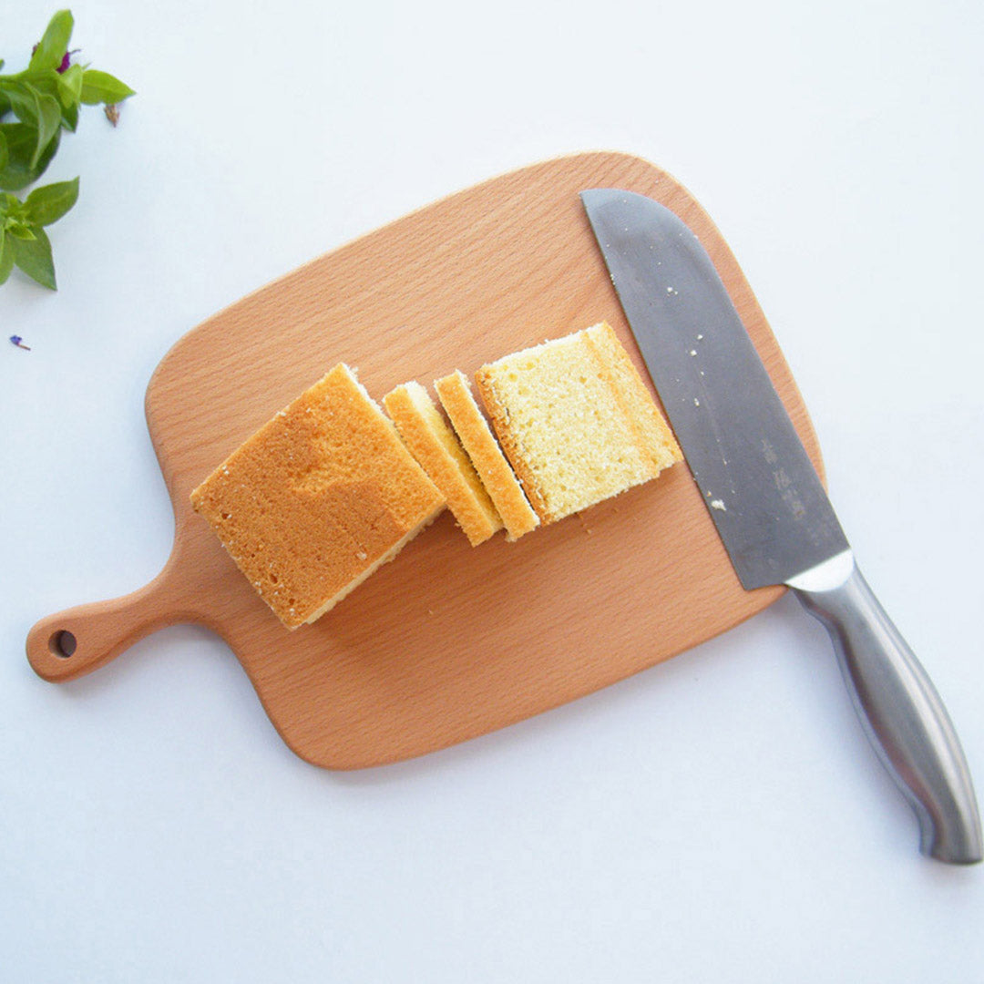 26cm Brown Rectangle Wooden Serving Tray