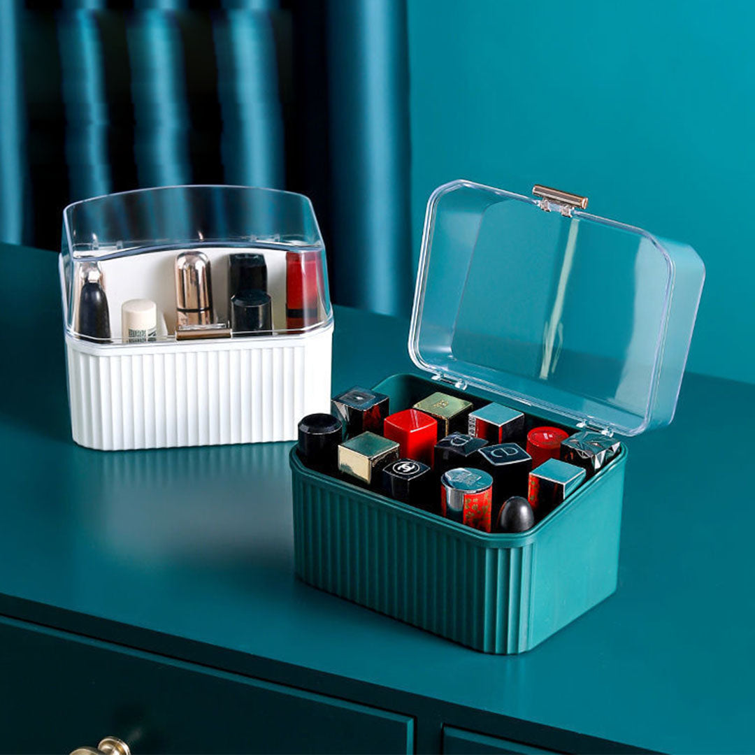 Green Cosmetic Jewelry Storage Organiser Set