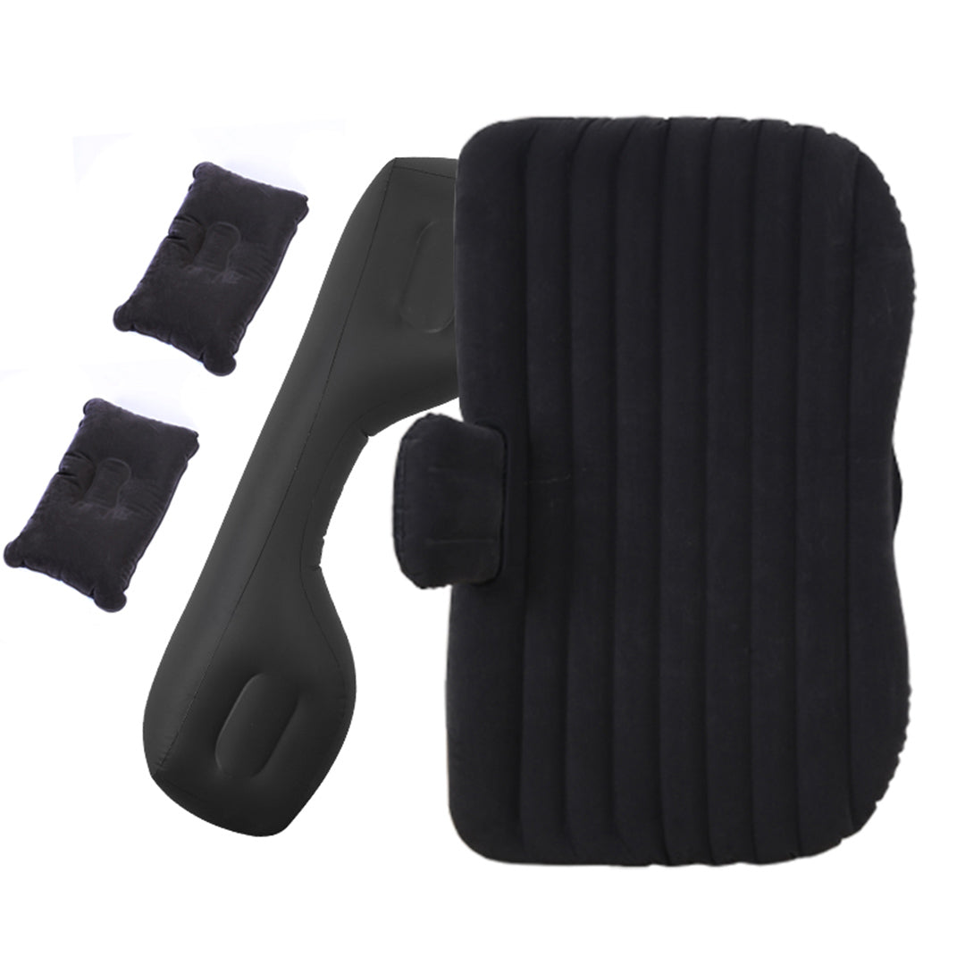 Black Stripe Inflatable Car Mattress
