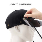 Outdoor Protection Protective Cap HD Shield Adult Black