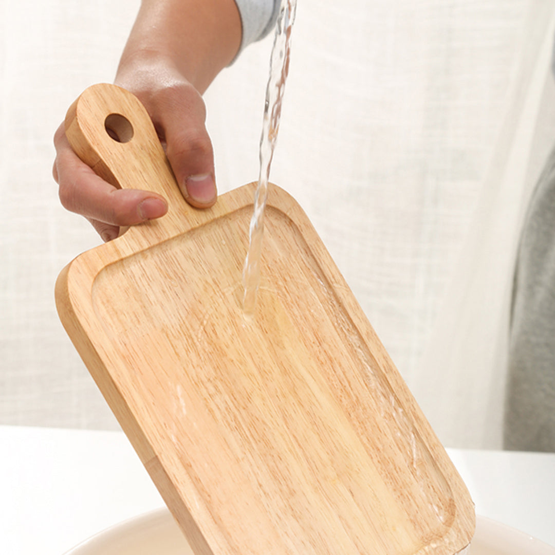 40cm Rectangle Wooden Oak Board