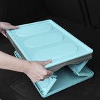 56L Collapsible Car Trunk Storage Box Blue