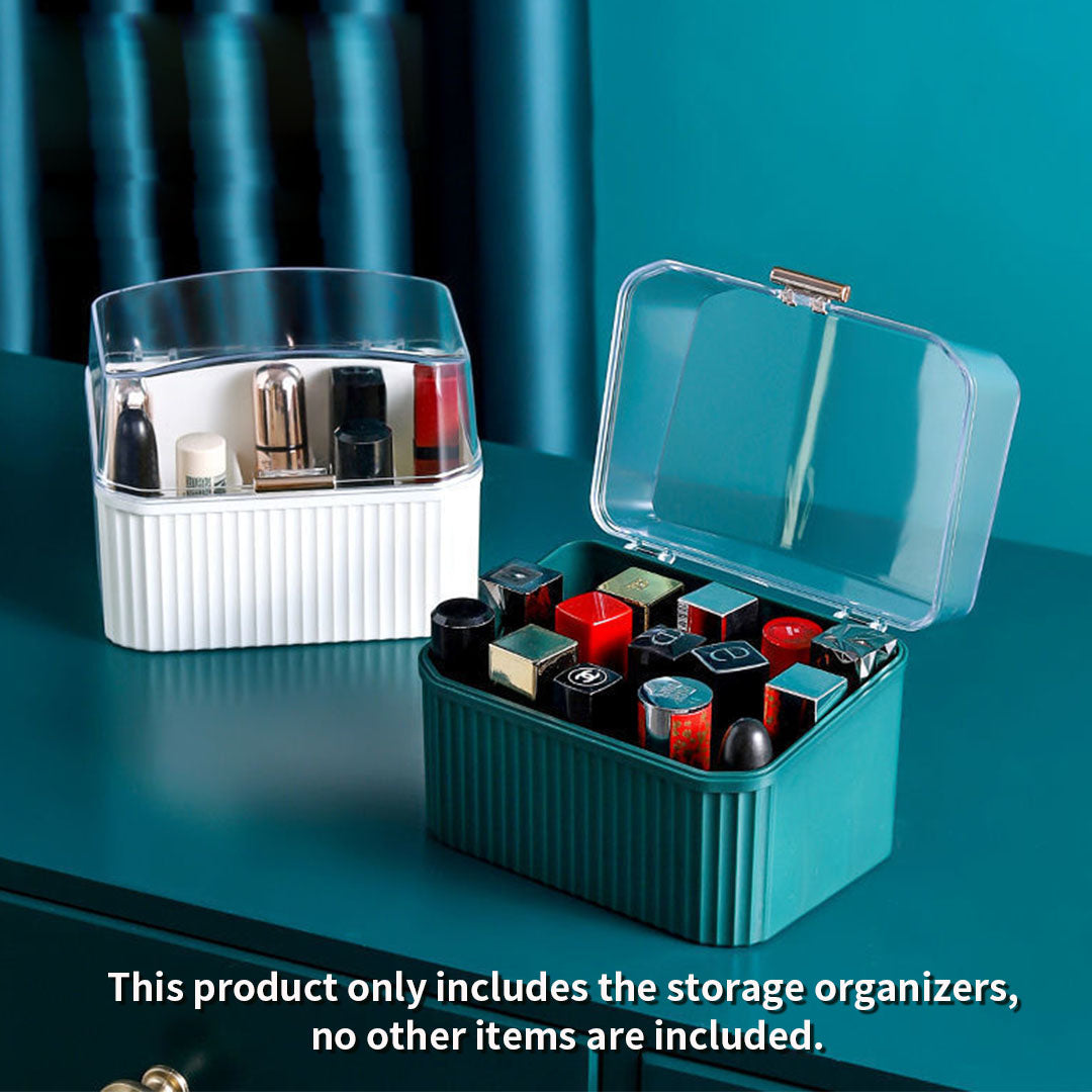 Green Cosmetic Jewelry Storage Organiser Set