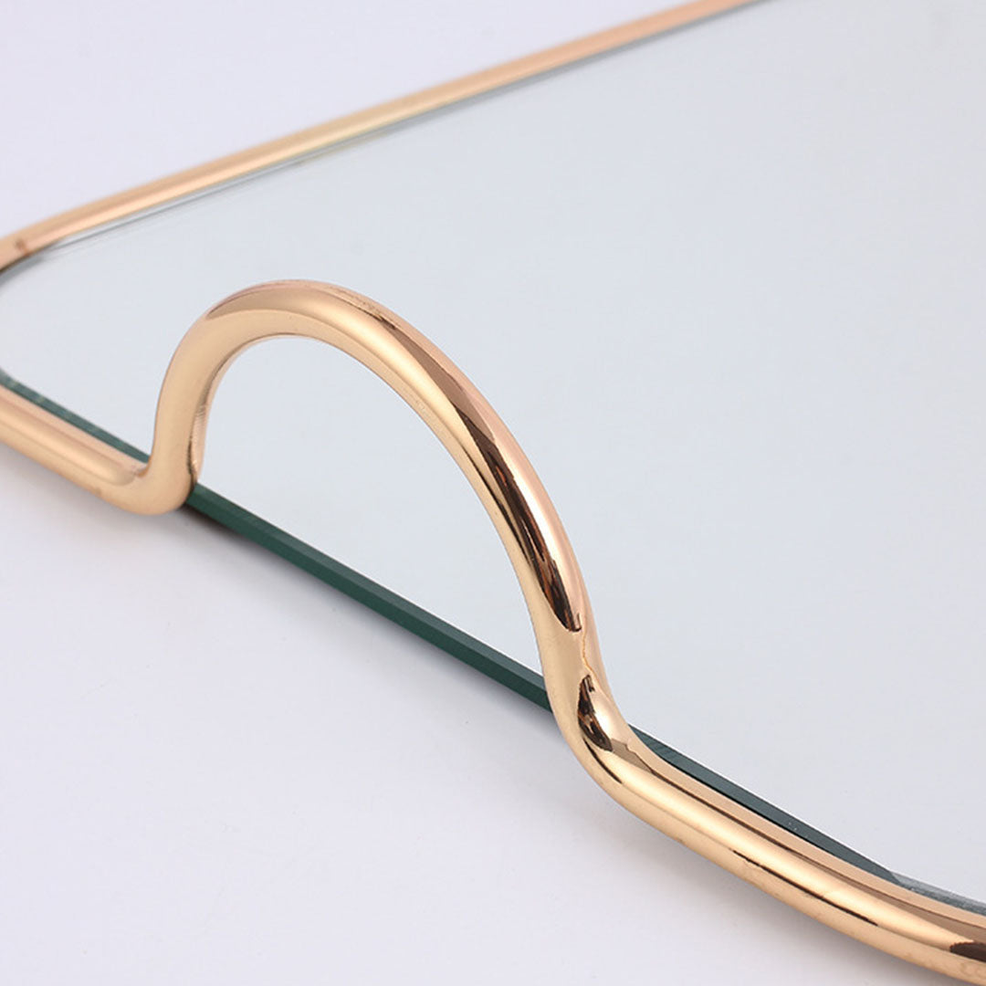 40.5cm Flat Lay Vanity Tray with Handles