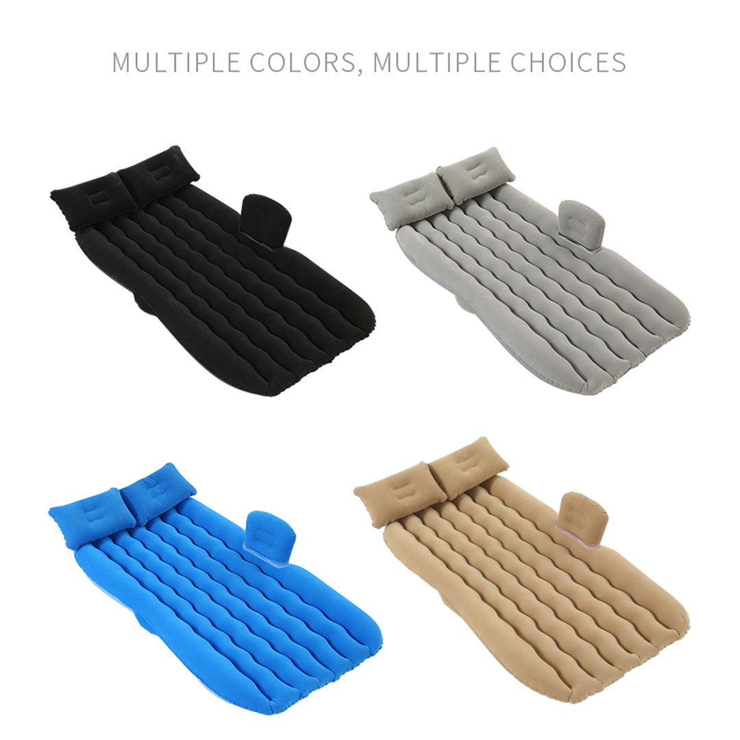 Black Ripple Inflatable Car Mattress