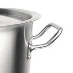 21L 18/10 Stainless Steel Stockpot with Perforated Pasta Strainer