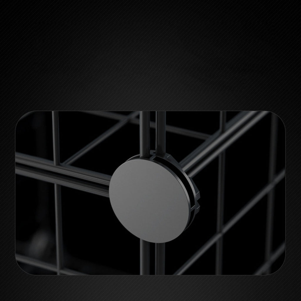 Black 4-Cube Storage Organiser