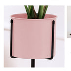 80CM Modern Tripod Pink Pot Holder Rack