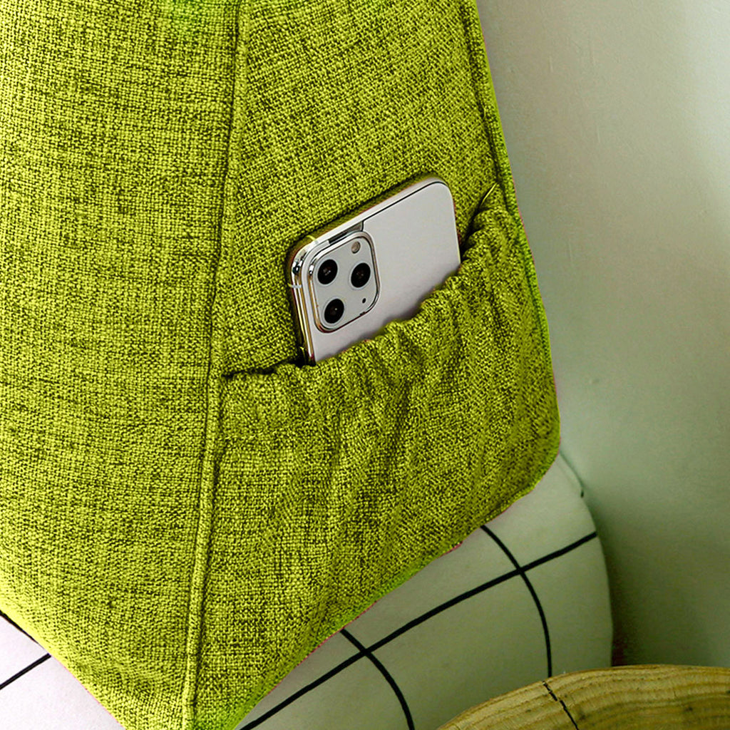 150cm Green Wedge Bed Cushion
