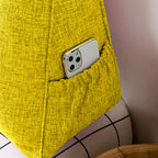 150cm Yellow Wedge Bed Cushion