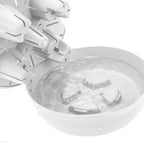 White Plastic Plant Self Watering Indoor Outdoor Plant Pot Set of 3