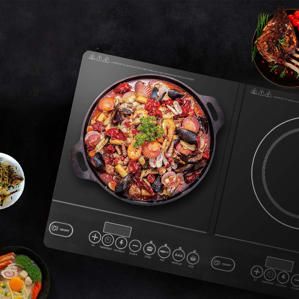 Electric Smart Induction Double Cooktop