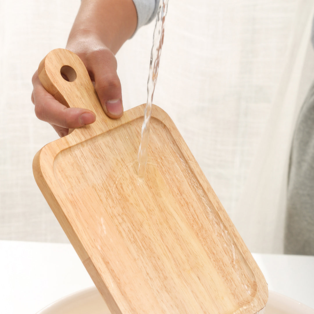 30cm Rectangle Wooden Oak Board
