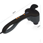 Handheld Massager with Soothing Heat Silver