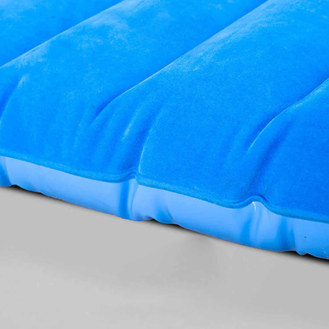 Blue Stripe Inflatable Car Mattress