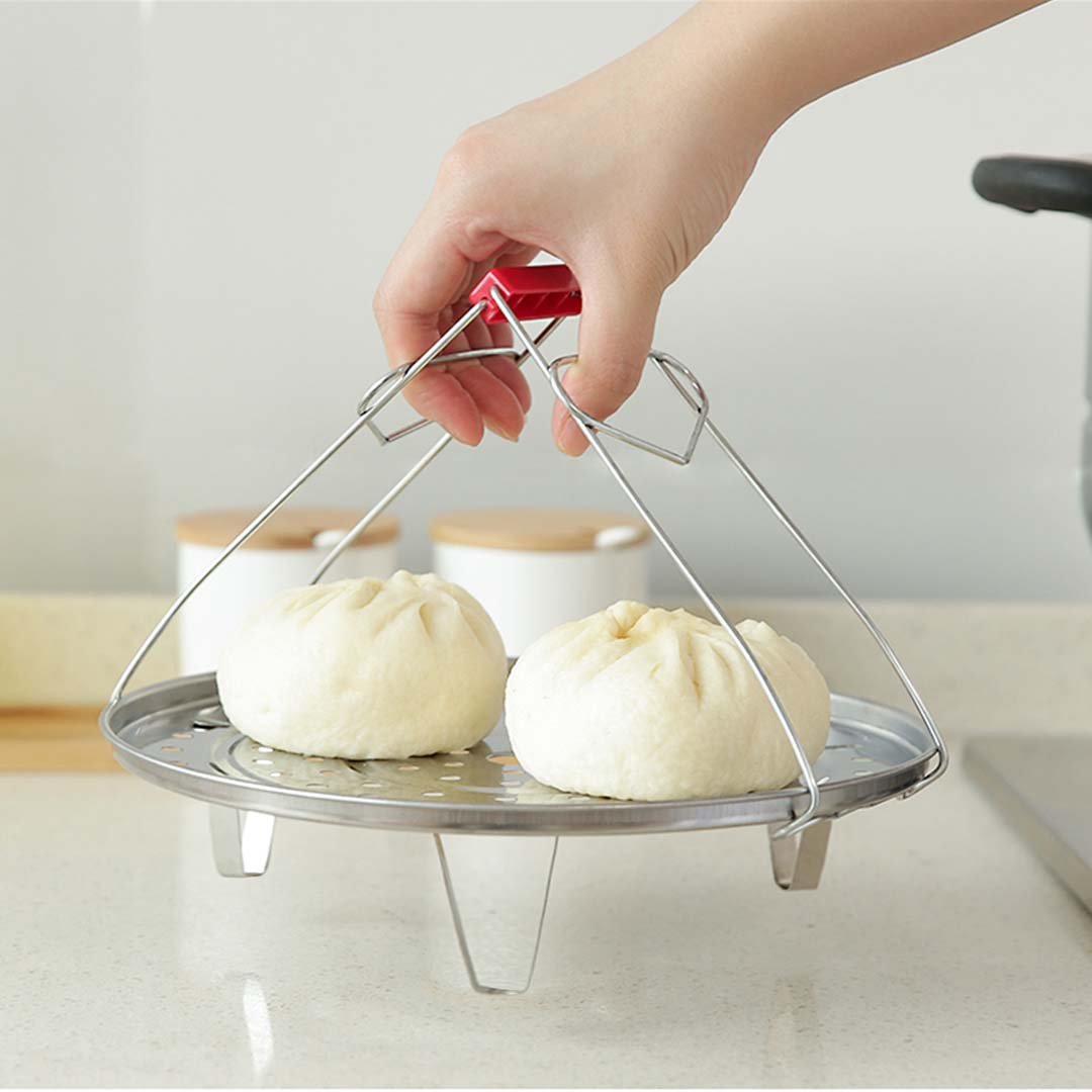 34cm Stainless Steel Steamer Rack Tray