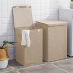 Beige Large Laundry Hamper Storage Box