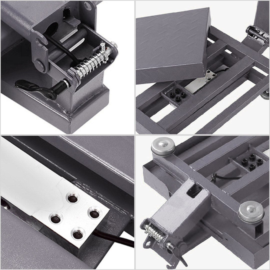 150kg Electronic Platform Scale Black