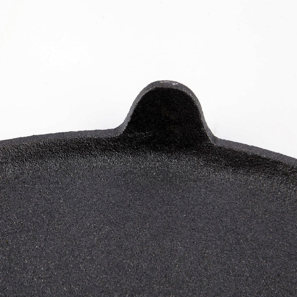 33cm Reversible Cast Iron Crepe Pan