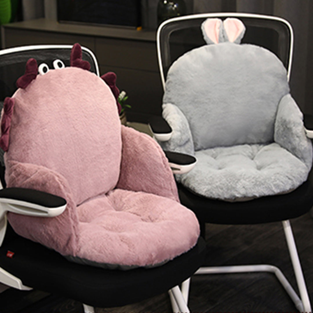 Purple Crab Shape Seat Cushion