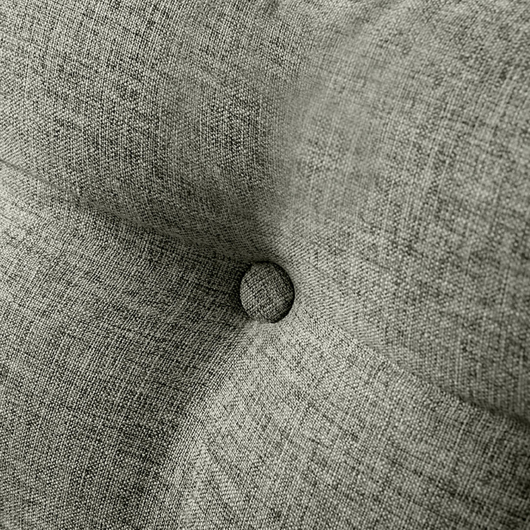 SOGA 150cm Grey Wedge Bed Cushion
