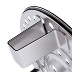 50L Stainless Steel Stock Pot with One Steamer Rack