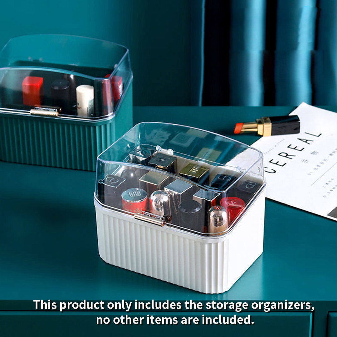 White Cosmetic Jewelry Storage Organiser Set