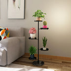3 Tier Black Round Plant Stand