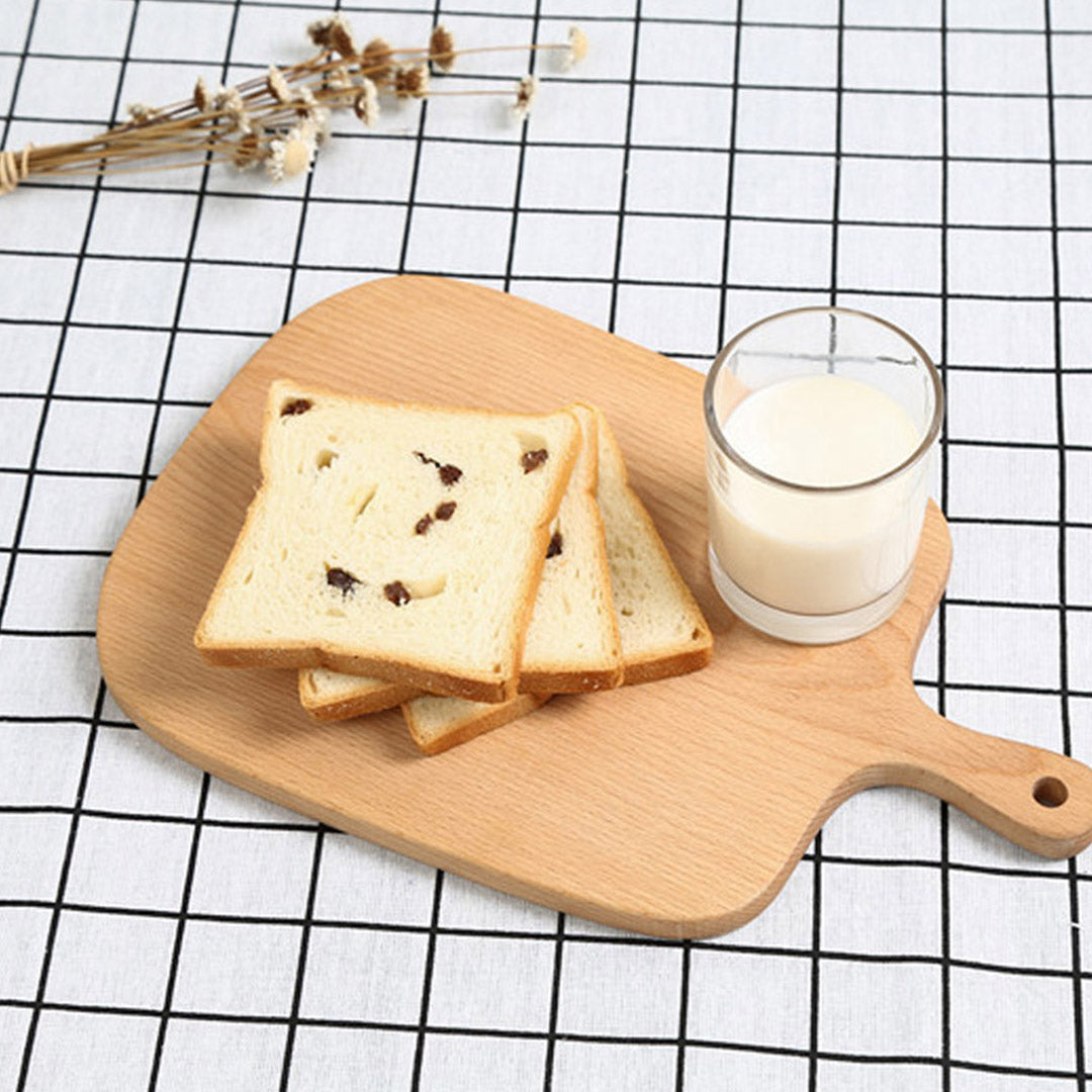 26cm Brown Rectangle Wooden Serving Tray