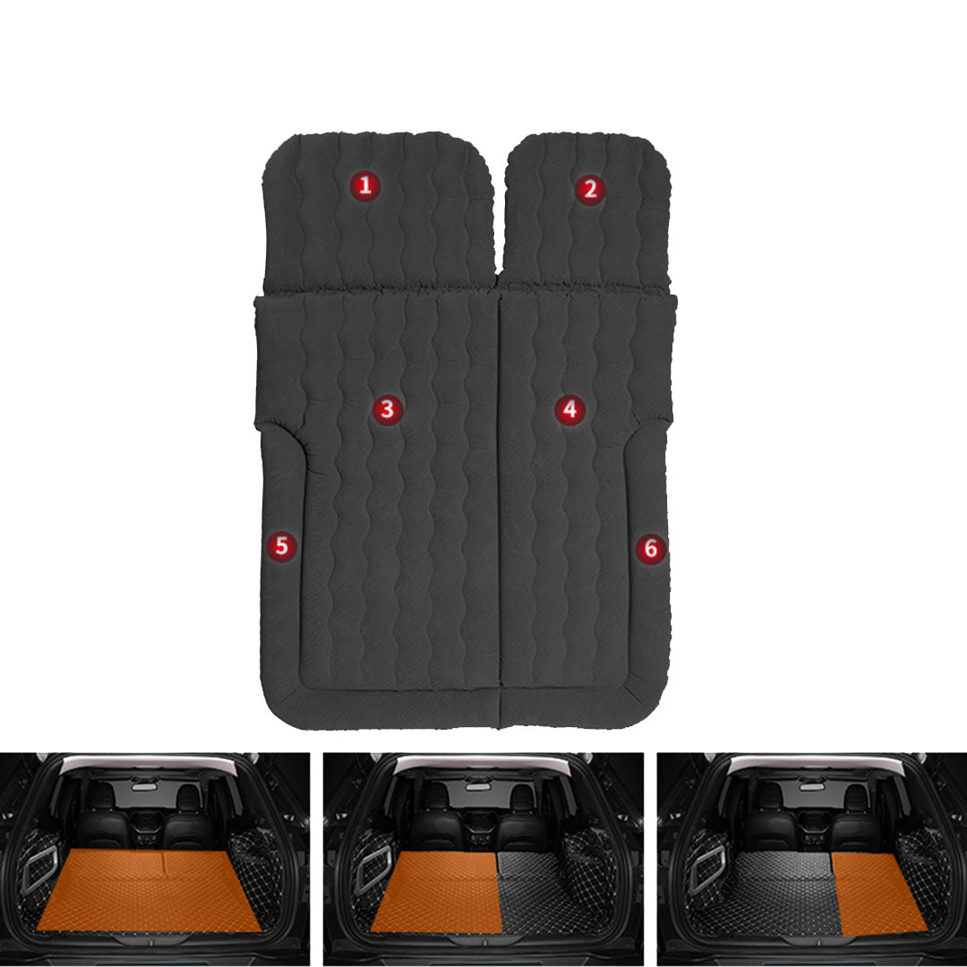 Black Inflatable Car Boot Mattress