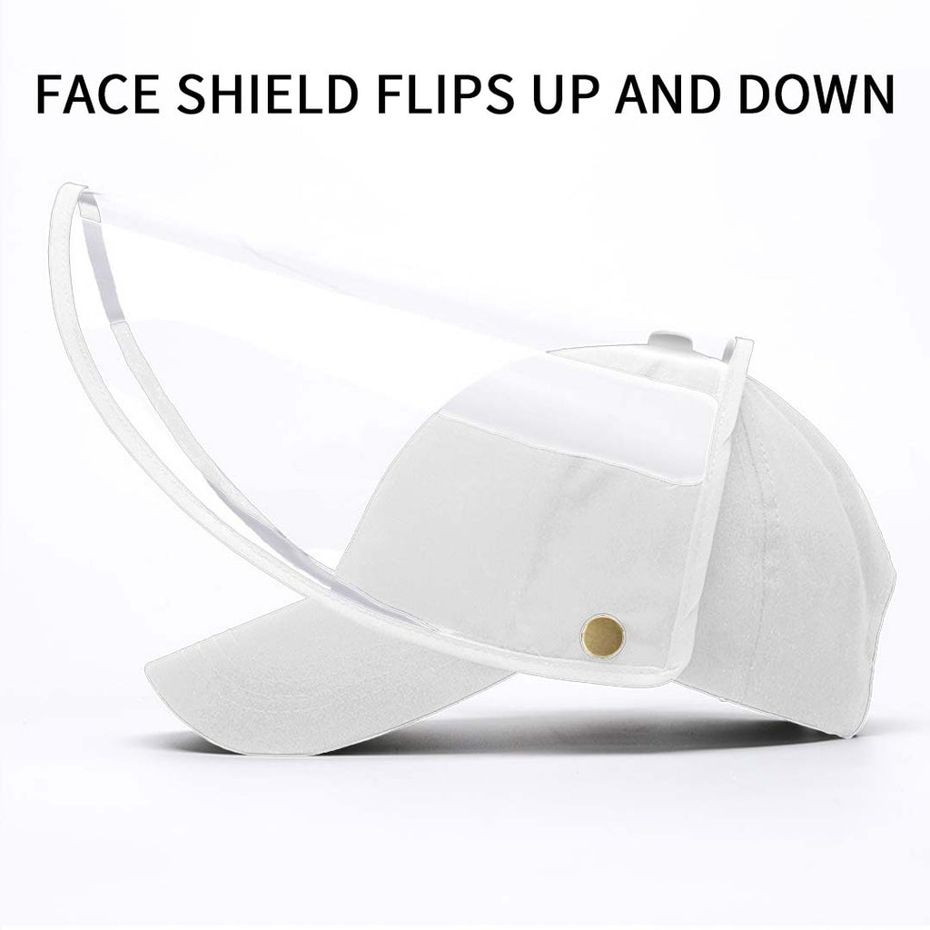 Outdoor Protection Protective Cap HD Shield Adult White