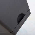 49.5cm Black Rectangular Vegetable Herb Flower Planter Box Set of 2