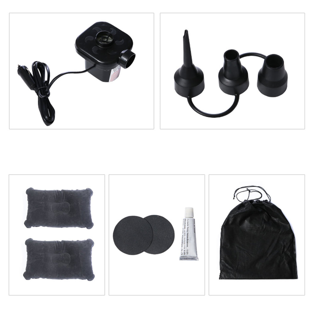 Grey Inflatable Car Boot Mattress