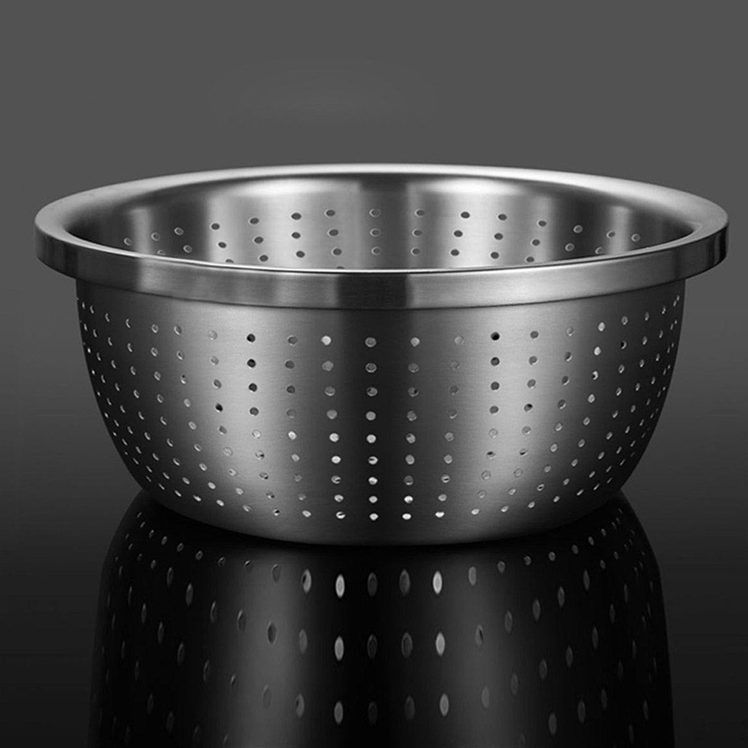 SOGA Stainless Steel Metal Basket Strainer 5PCS Set A