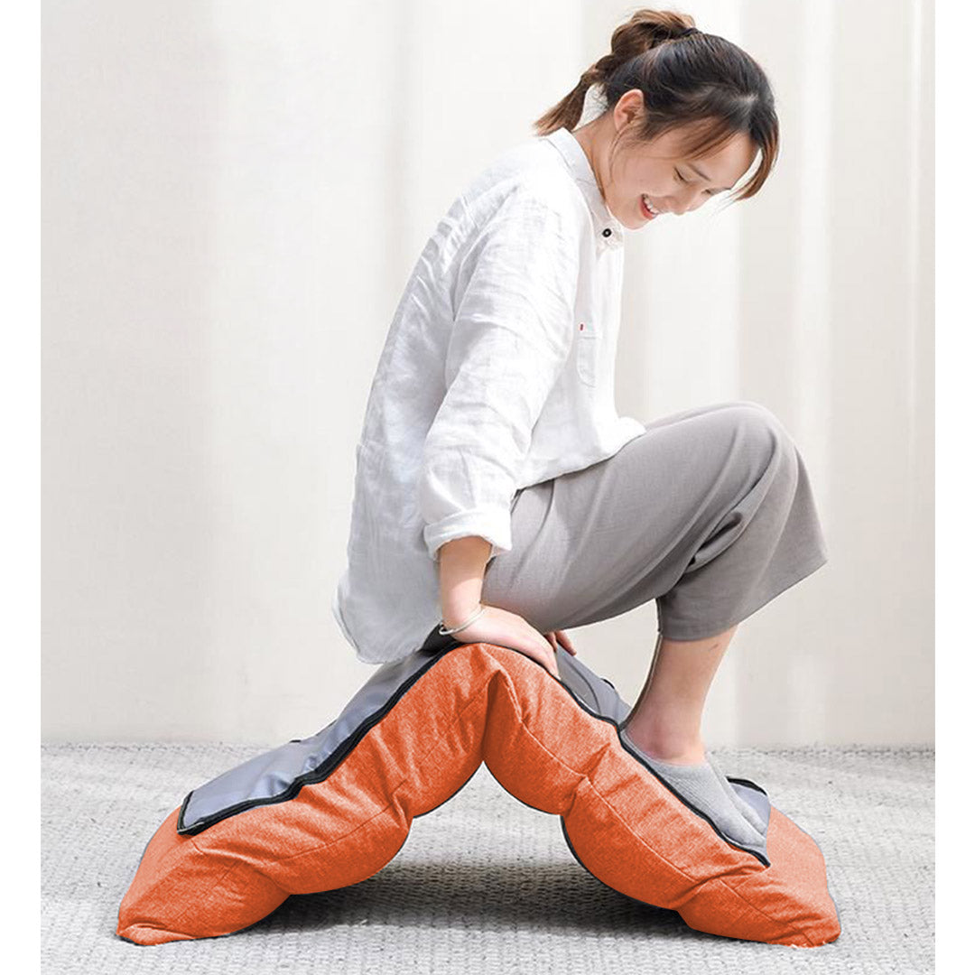 Floor Recliner Lazy Sofa Orange