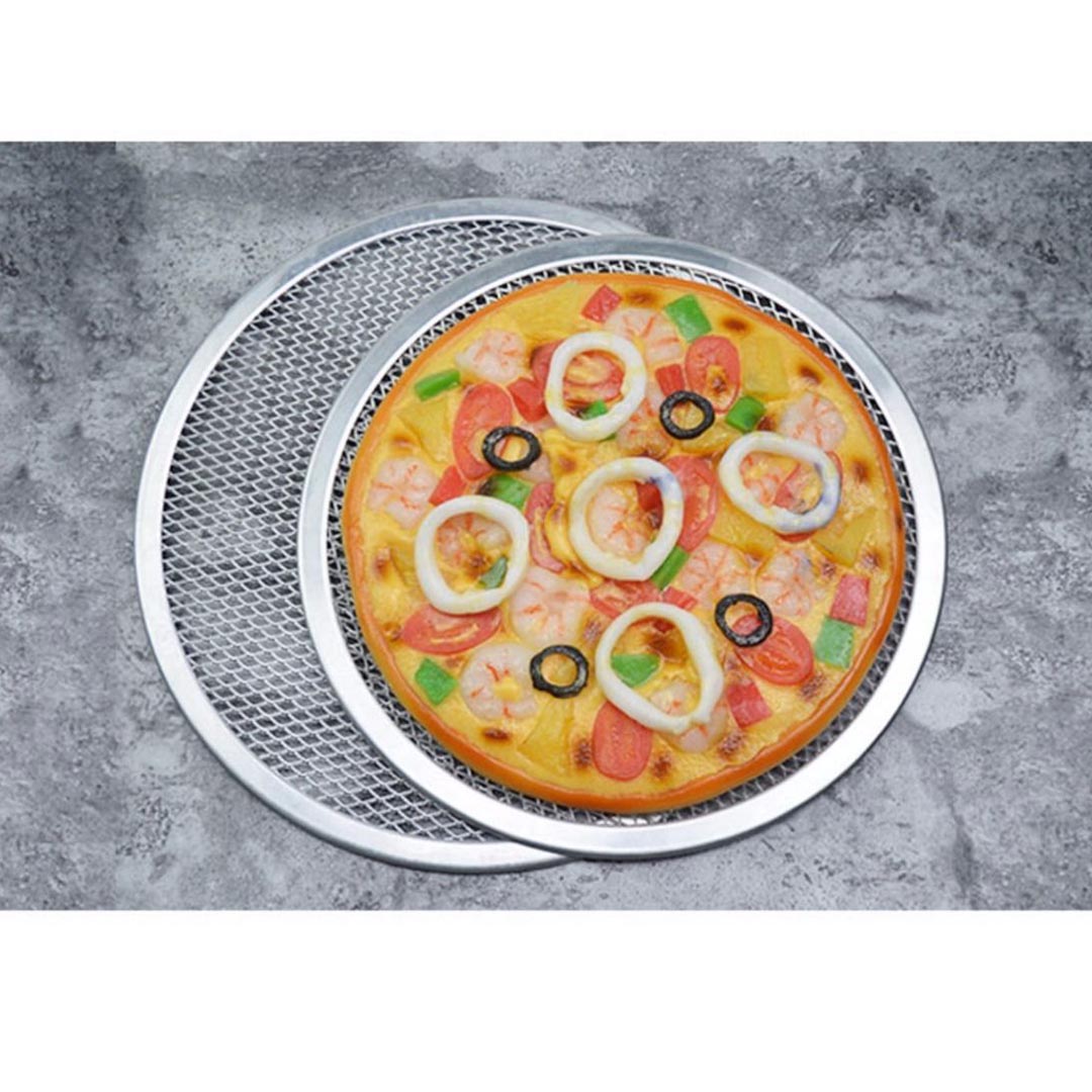 14-inch Round Aluminium Pizza Screen Baking Pan