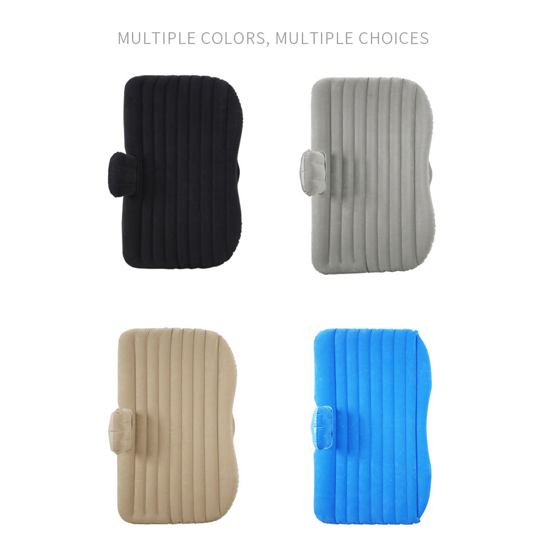 Black Stripe Inflatable Car Mattress