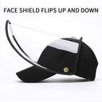 Outdoor Protection Protective Cap HD Shield Adult Black