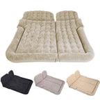 Beige Inflatable Car Boot Mattress