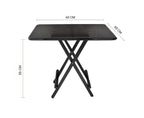 Black Foldable Portable Multifunctional Table