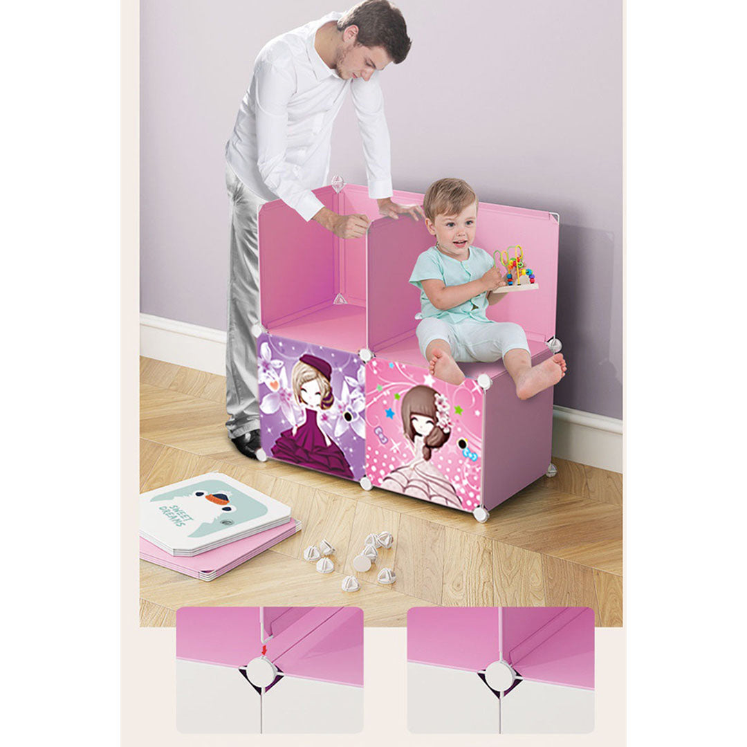 10 Cubes Princess Portable Wardrobe
