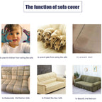 High Stretch 1-Seater Coffee Sofa Slipcover
