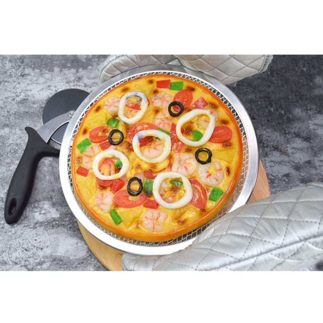 14-inch Round Aluminium Pizza Screen Baking Pan