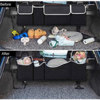 Oxford Cloth Car Trunk Organiser Interior Accessories Black