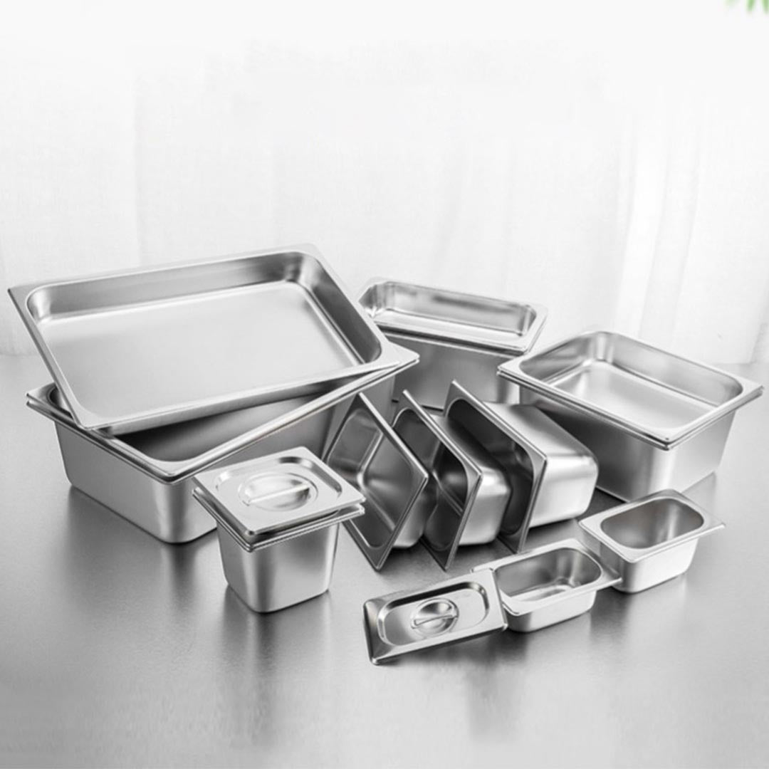 Gastronorm GN Pan Full Size 1/3 GN Pan 10cm Deep