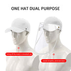 Outdoor Protection Protective Cap HD Shield Adult White