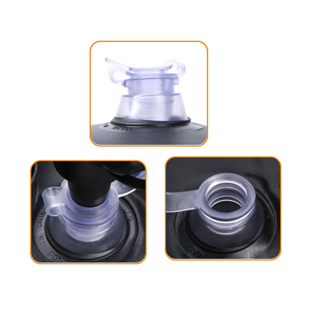 Black Ripple Inflatable Car Mattress