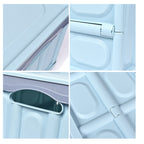 56L Collapsible Car Trunk Storage Box Blue