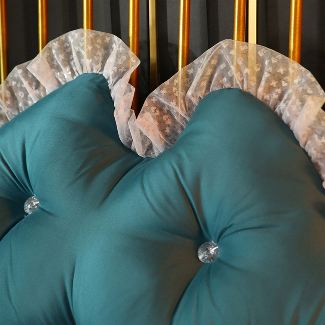 120cm Blue Princess Headboard Pillow
